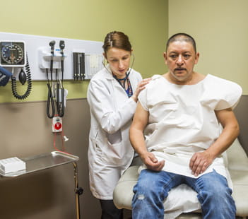 Denver Health Patient with Doctor