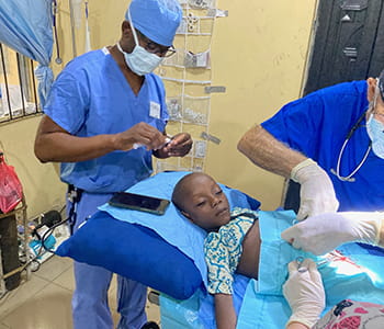 Nurse Anesthetist Students Join Medical Mission in Nigeria
