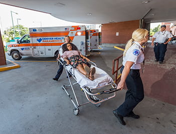 Emergency versus urgent care at Denver Health