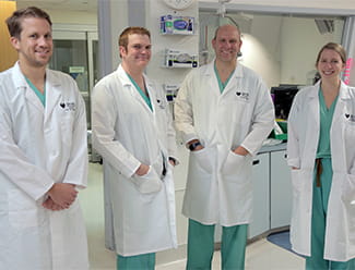 Interventional radiology physicians at Denver Health