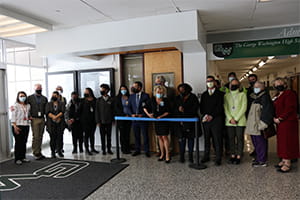 GW ribbon cutting SBHC