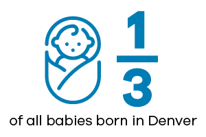 One Third of Babies Born at Denver Health