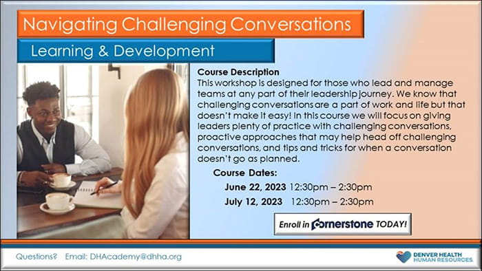Navigating Challenging Conversations