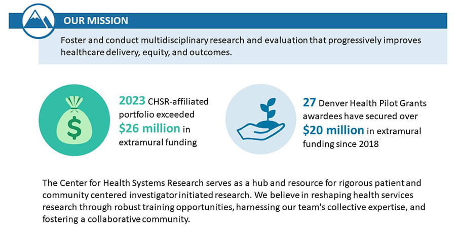 Center for Health Systems Research - Mission