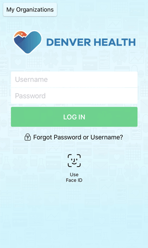 MyChart App Login for Denver Health