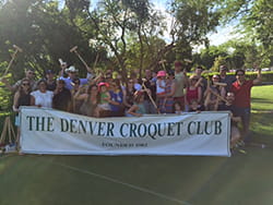 Denver Croquet Club Denver Health Hospitalist Event 2016