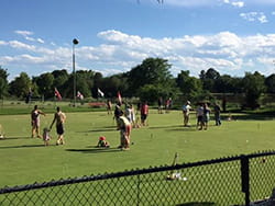 Denver Health Hospitalist Croquet Event Playing Field 2016