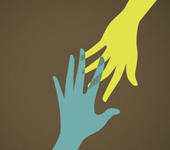 Denver Health Suicide Prevention Blog Hands Reaching Out