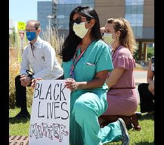 Denver Health participates in White Coats for Black Lives