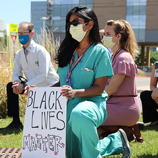 Denver Health participates in White Coats for Black Lives