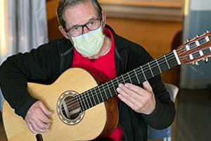 guitar volunteer pediatrics Denver Health NICU