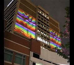 Denver Health Celebrates Pride Rainbow Colors Pavilion A
