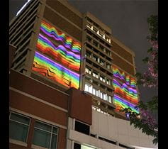 Denver Health Celebrates Pride Rainbow Colors Pavilion A