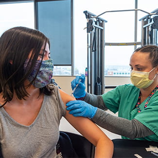 Denver Health COVID vaccination clinic for DPS teachers