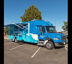 Denver Health's new Mobile Health Center offers COVID-19 testing at the Lowry Family Health Center