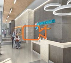 Outpatient Medical Center Denver Health interior rendering