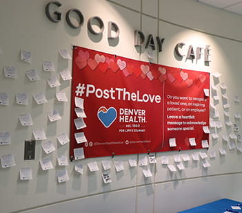 Denver Health Post the Love