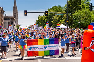 Denver Health Pride parade