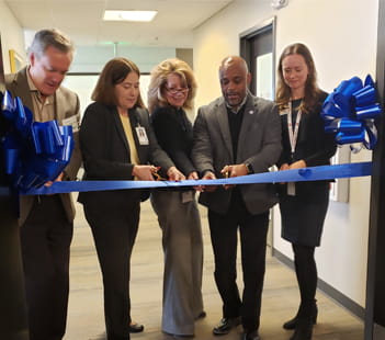 Denver Health Rose Andom Ribbon Cutting