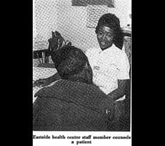 patient at Eastside Denver Health 1969