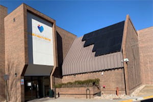 solar panels at Eastside Denver Health