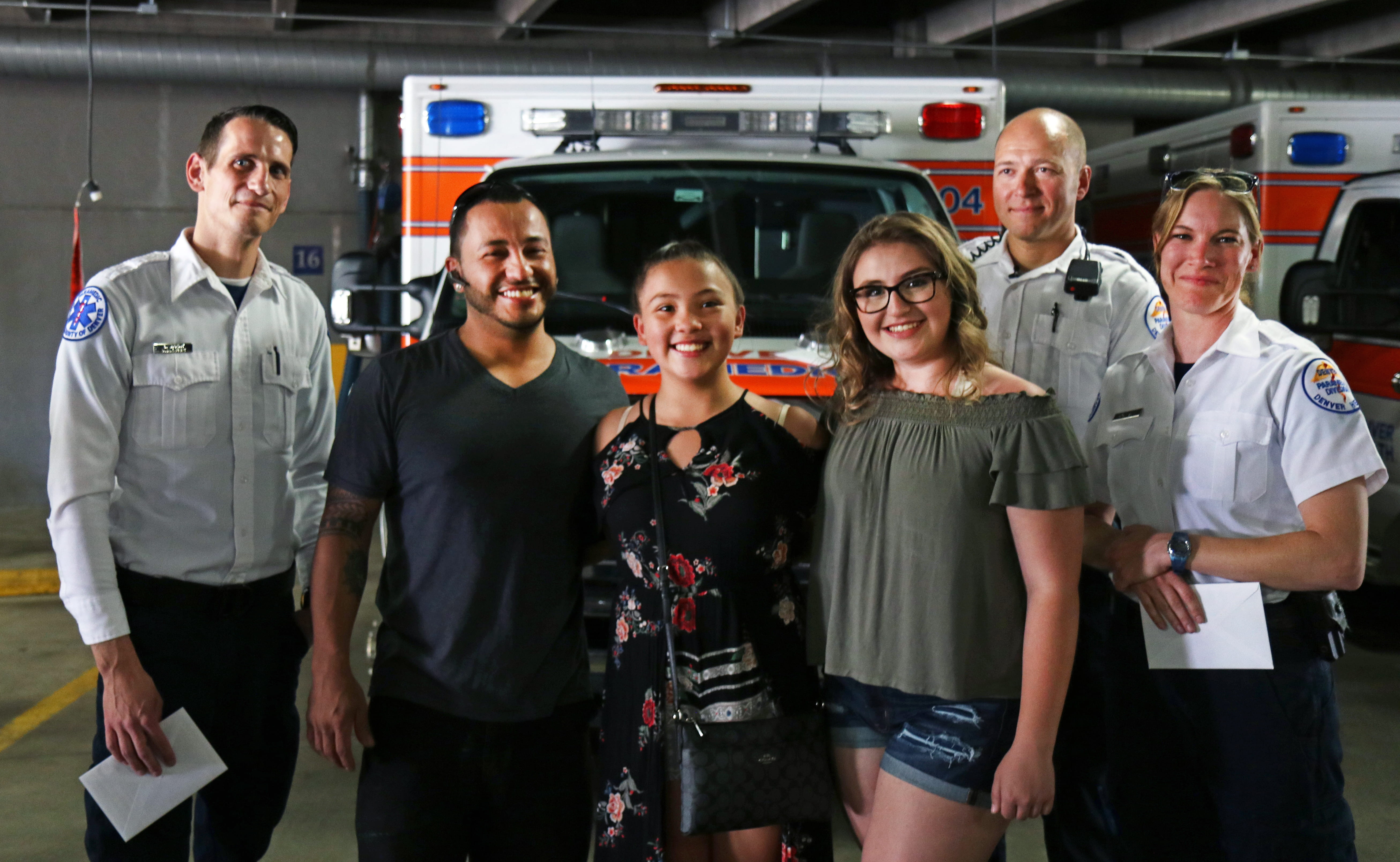 Patient Reunion for Denver Health Paramedics