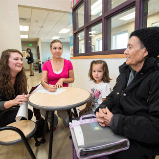 Family Enrolling in Health Insurance at Denver Health