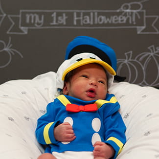 Halloween costumes for Denver Health NICU babies 2020