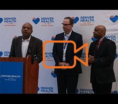 Denver Health Medical Plan news conference