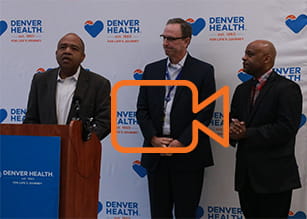 Denver Health Medical Plan news conference