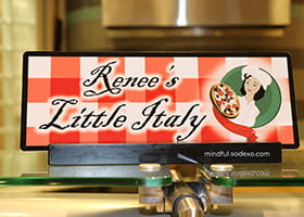 Renee's Little Italy sign