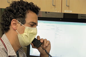 Ali Zirakzadeh telehealth COVID-19