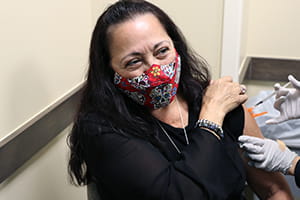 Sloan's Lake Flu Shot Debbie Ortega