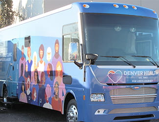 new van coming to Denver Health Women's Mobile Clinic