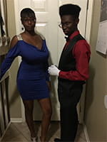 Ashantay and David Mills