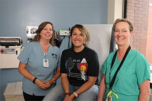 Denver Health Bariatric Surgery Center team with Meghan Malecki
