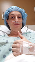 Danielle Royall before surgery