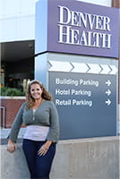 Rachael Popejoy at Denver Health today