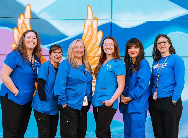 nurses from the Pediatric Complex Care Clinic