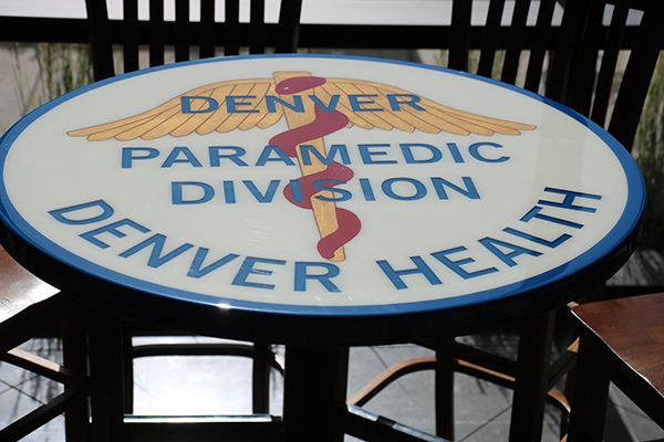 Paramedic Table at Potbelly