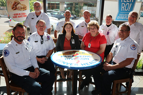 Paramedics at Potbelly Paramedics Table