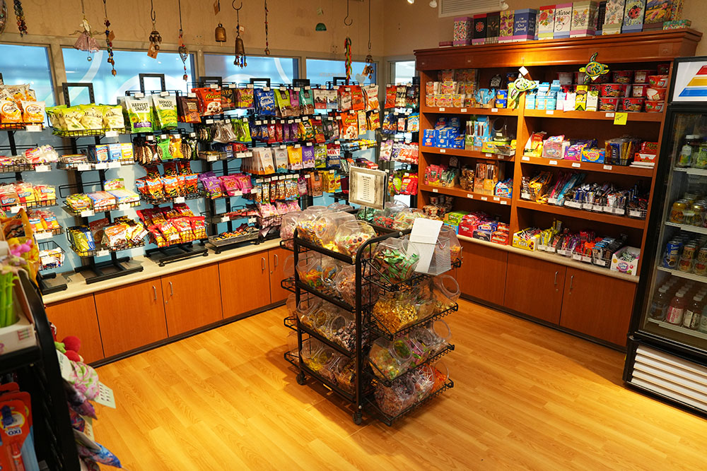 The interior of the Denver Health gift shop