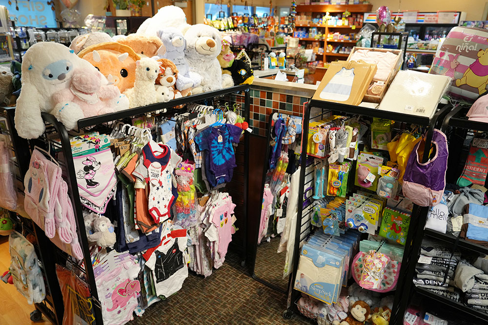 The interior of the Denver Health gift shop