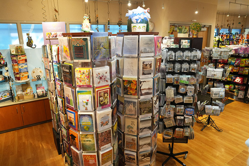 The interior of the Denver Health gift shop