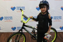 Denver Health Partners with Wish for Wheels to Give Away Bicycles