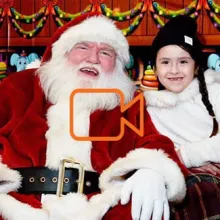 Holiday Santa Express Stops at Denver Health