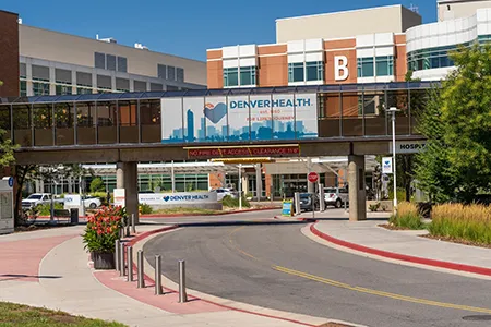 Denver Health main campus building