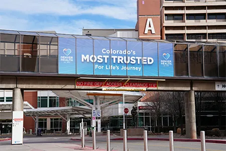 Denver Health main campus building